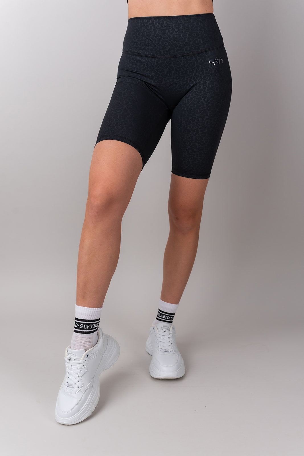 Leopard Biker Hlače