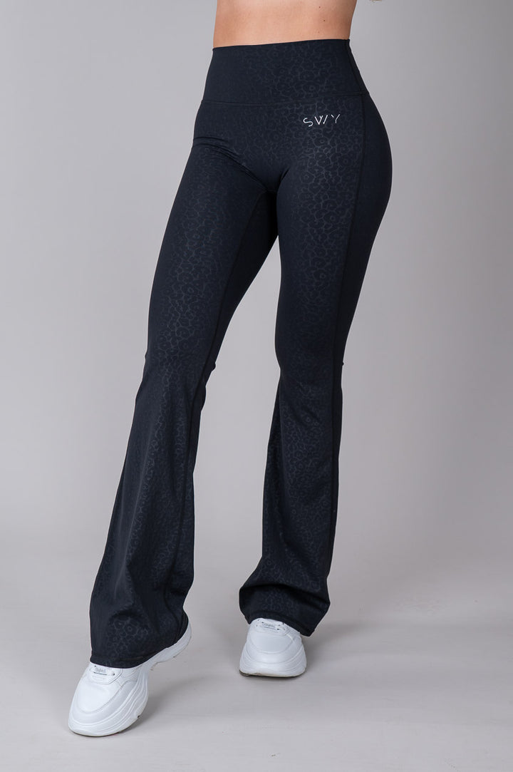 Leopard Flared Tajice