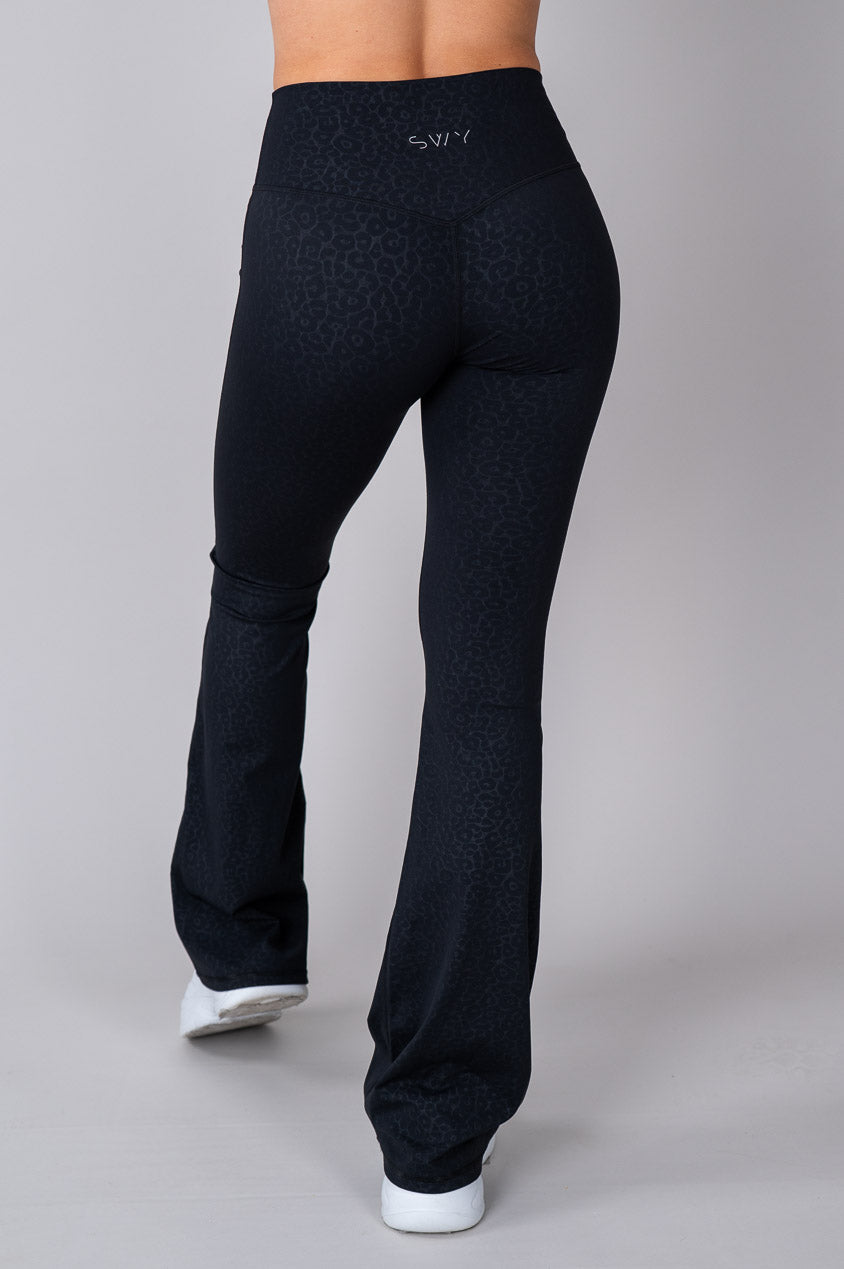 Leopard Flared Tajice