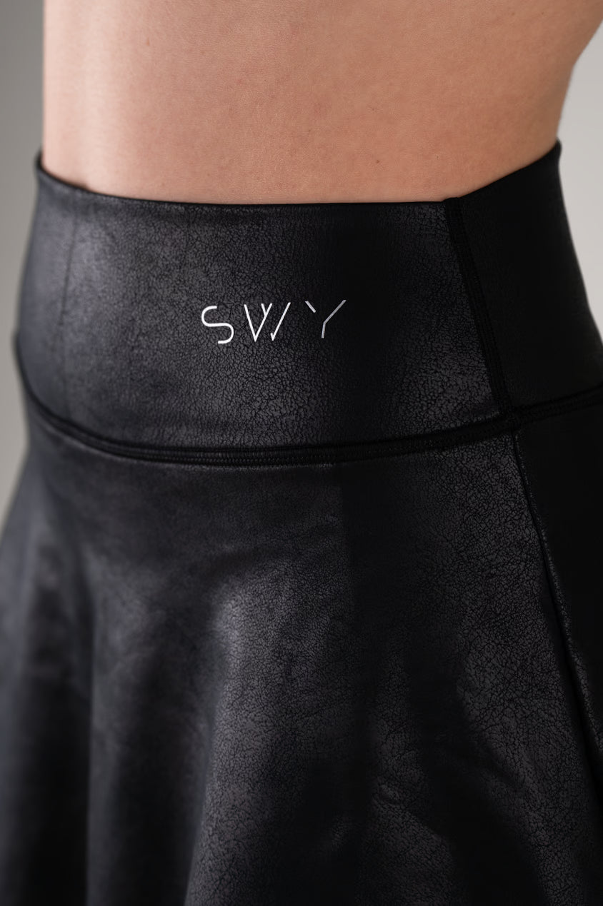 Leather Duža Suknja