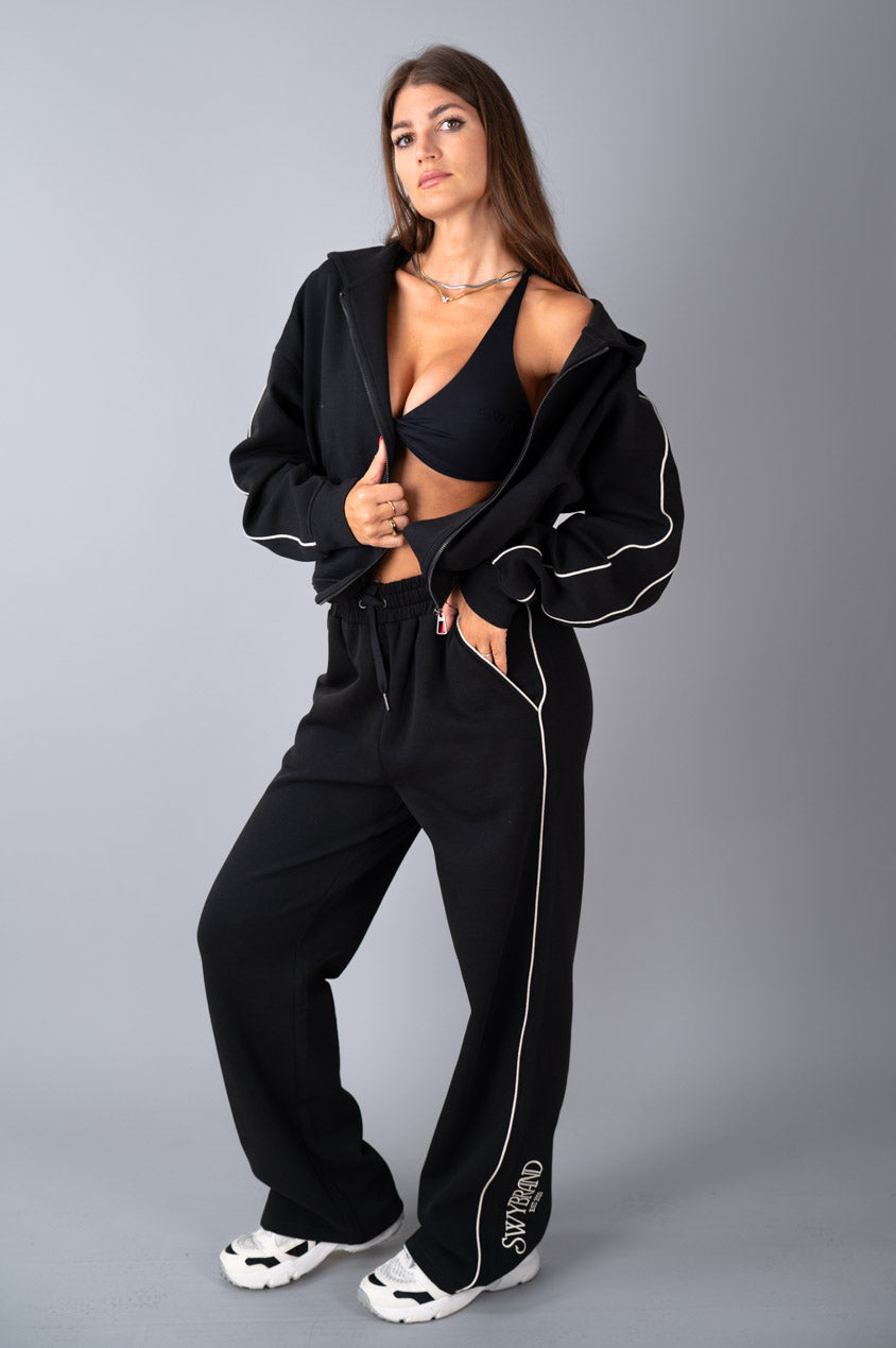 Pique Wide Pants