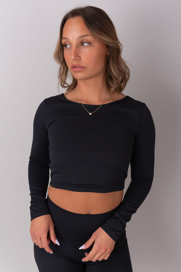 Sleek majica s otvorenim leđima