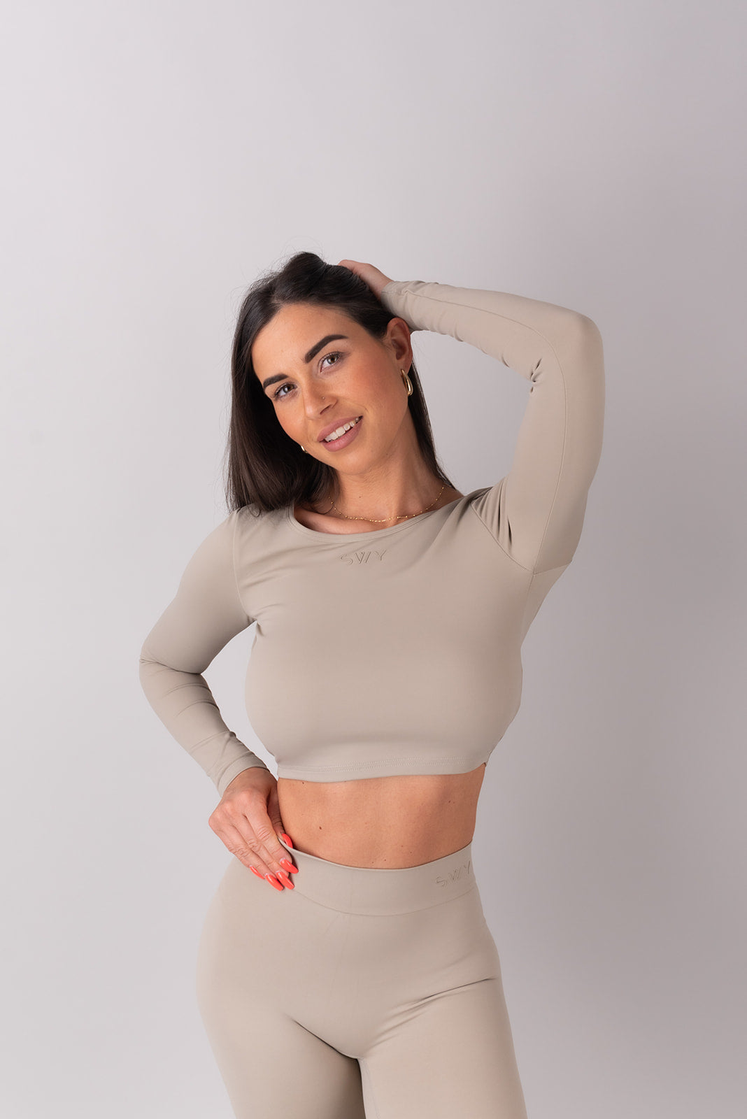 Sleek majica s otvorenim leđima