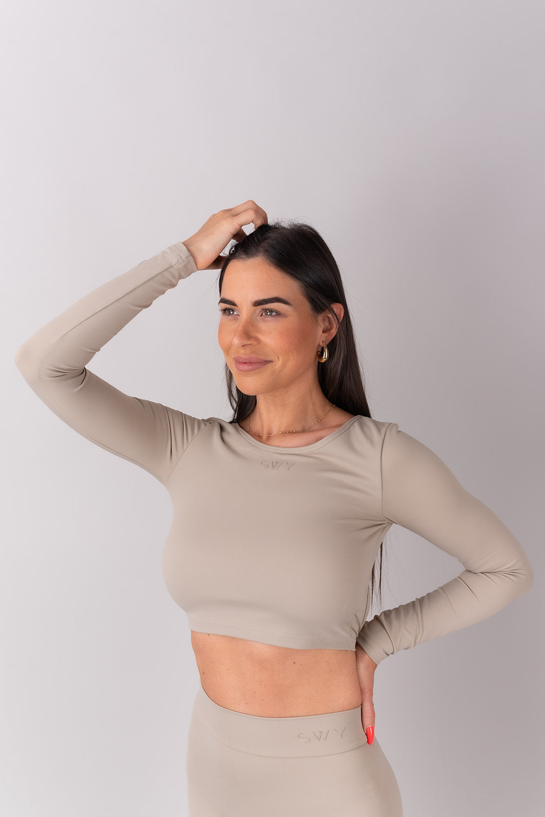Sleek majica s otvorenim leđima