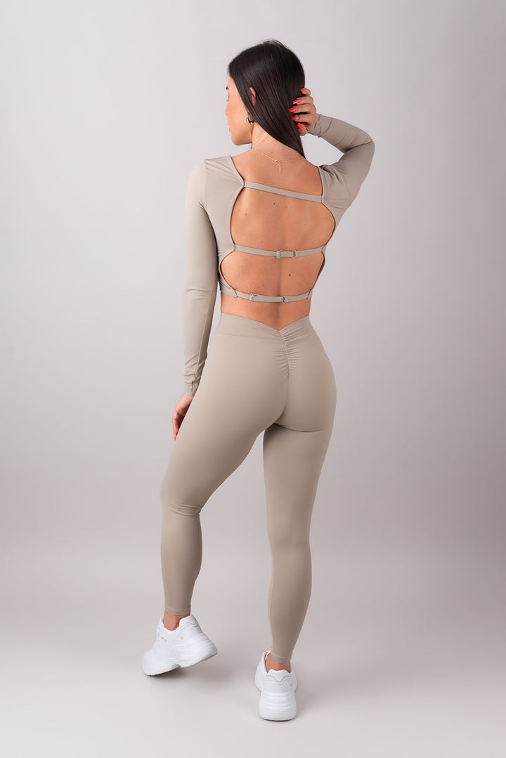 Sleek majica s otvorenim leđima