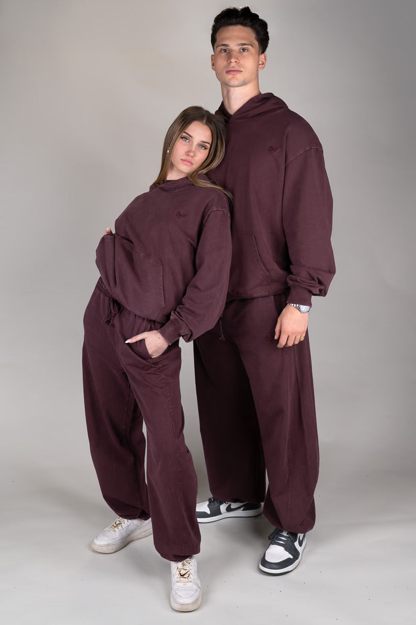Washed Velvet Balloon pants matching sets