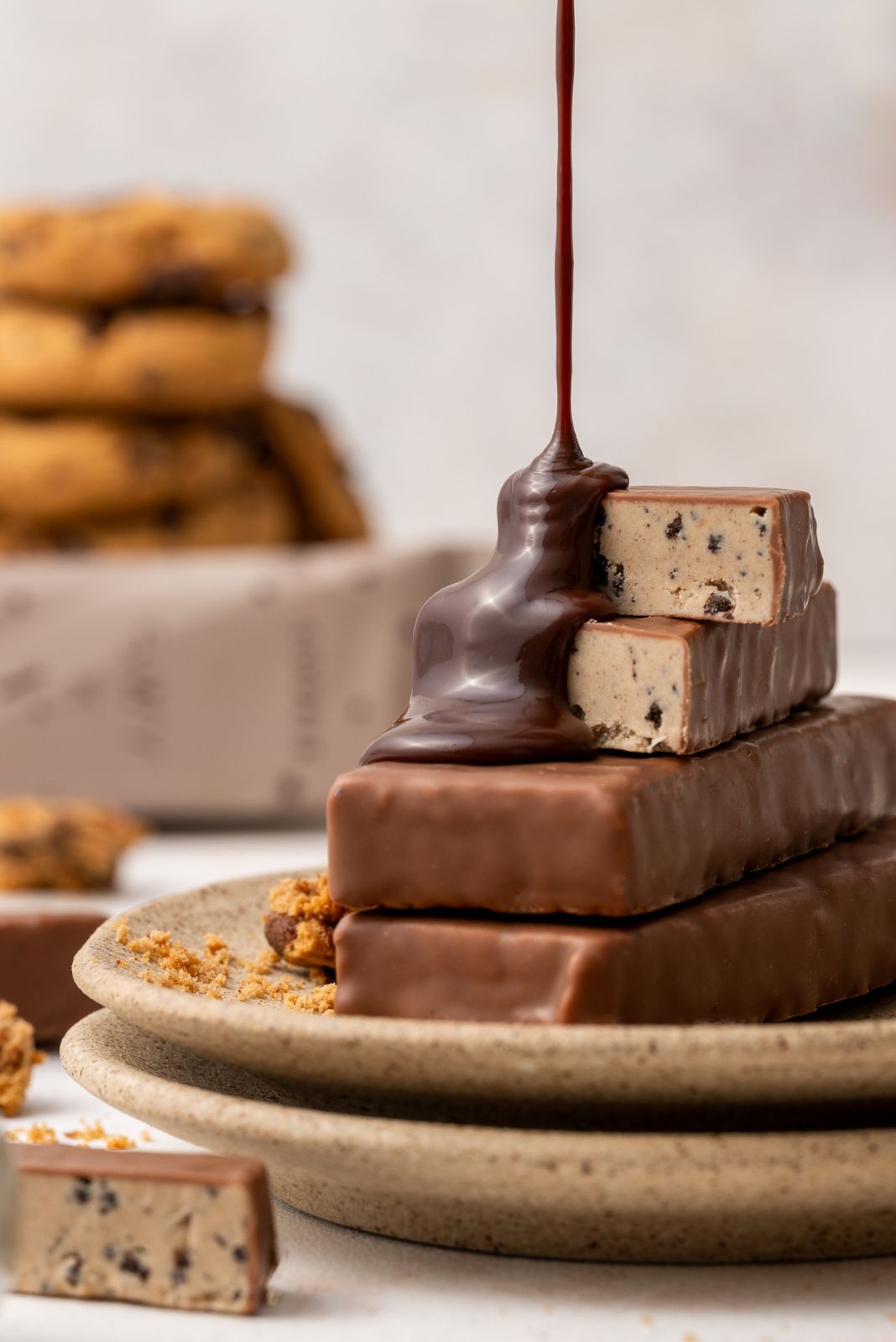 Proteinska pločica Cookie sa zaslađivačima