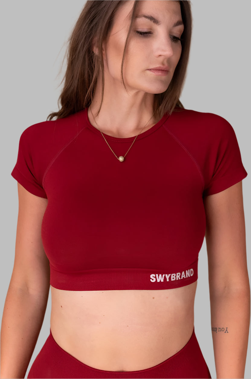 Elevate Crop Tee