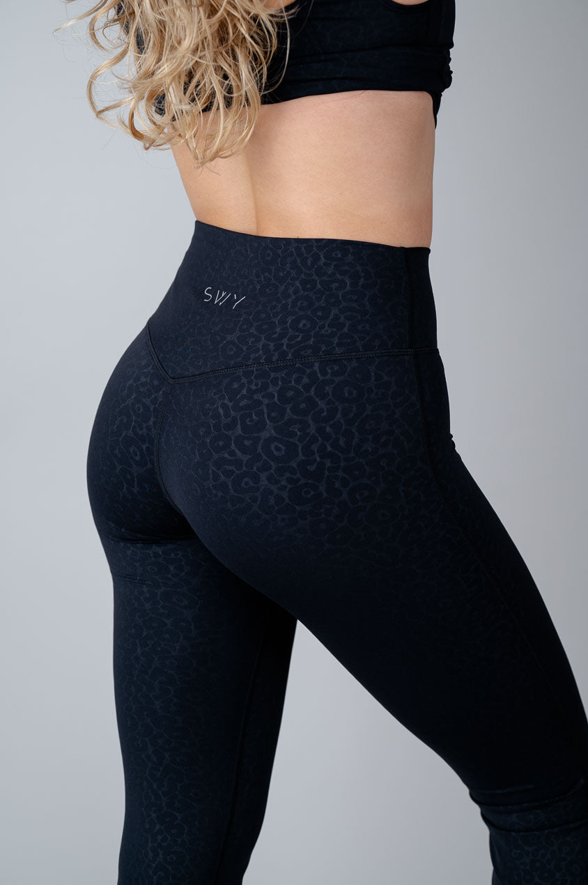 Leopard Flared Tajice