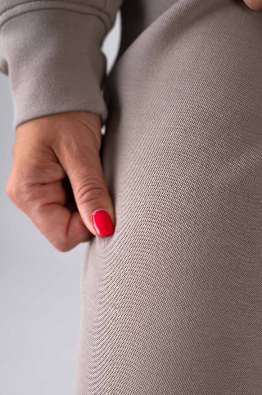 Pique Wide Pants