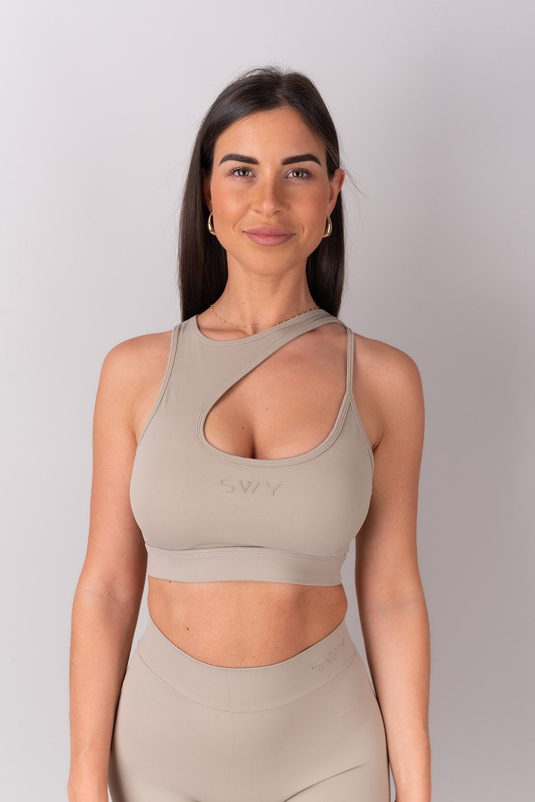 Sleek Cut-Out Bra