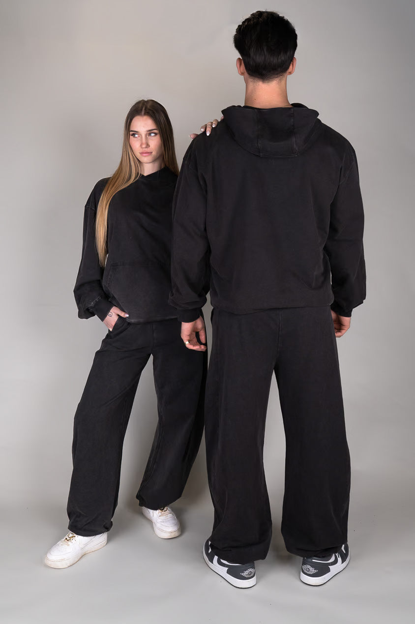 Washed Black Balloon pants matching