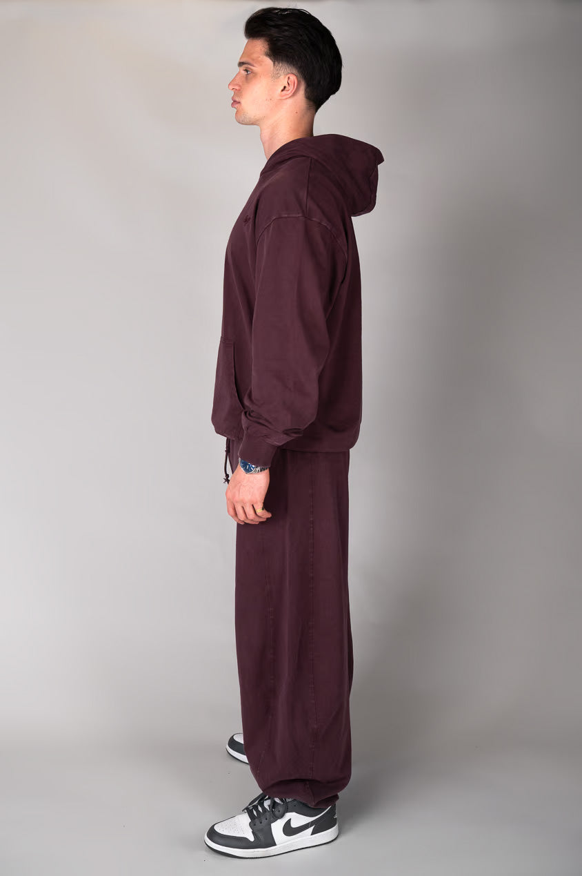 Washed Velvet Balloon pants side