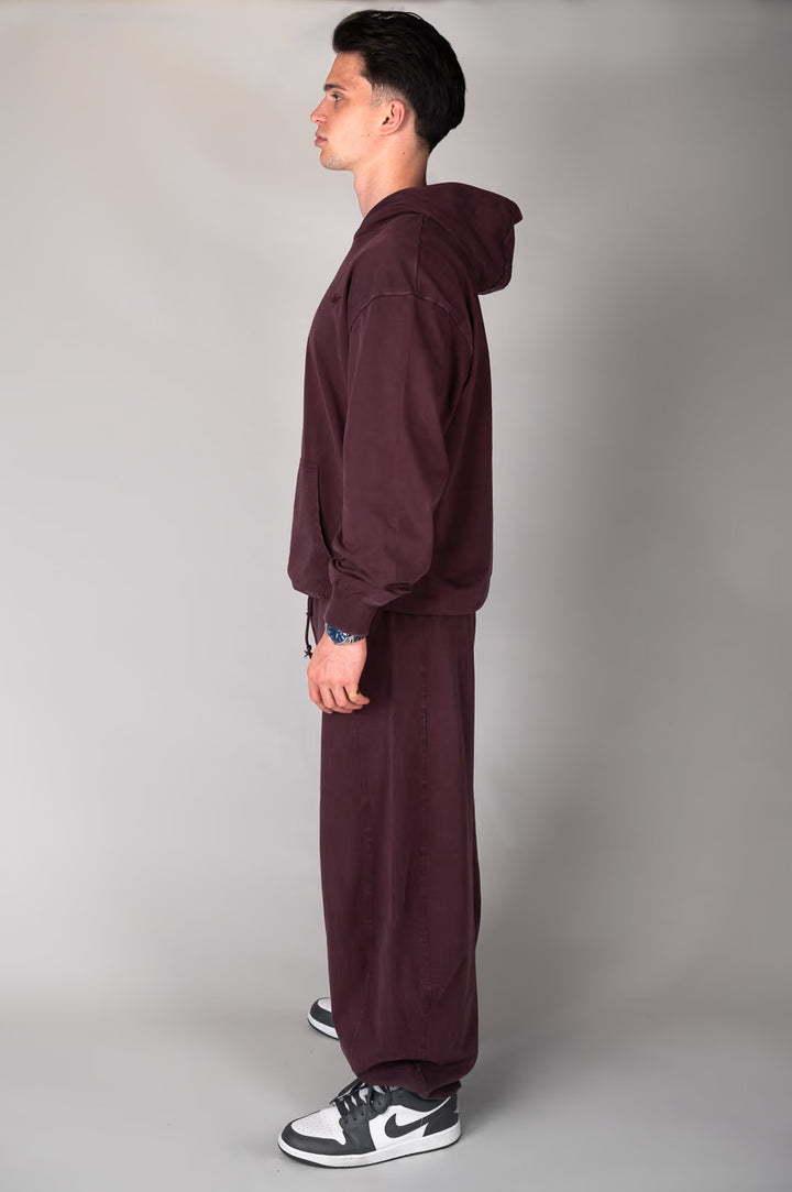 Washed Velvet Balloon pants side