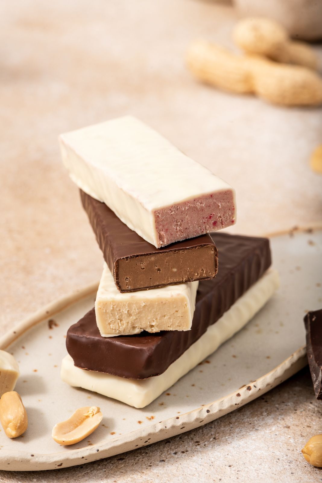 Berry Protein Bar with sweeteners